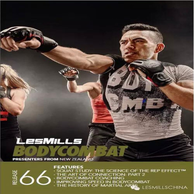 BODYCOMBAT 66 DVD, CD,& Choreo Notes BODY COMBAT 66